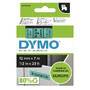 Dymo D1 Schriftband 12 mm x 7 m schwarz auf grün           45019 Zubehör Beschriftungsgeräte