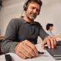 HP Poly Mission 825 Stereo USB Wired Headset WW (C01FCAA#AC3)