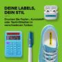Dymo Letratag Band Plastik grün 12 mm x 4 m Zubehör Beschriftungsgeräte