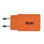 Club 3D Club3D Lifestyle Ladegerät USB-C 30Watt, 2Stk  orange retail (CAC-3023)