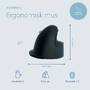 R-GO Tools R-Go Maus HE ergonomisch links  Bluetooth mittel  schw./silb retail (RGOHEWLL)