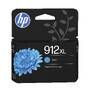 HP 912XL - Original - Pigment-based ink - Cyan - HP - OfficeJet 8012 - OfficeJet 8014 - OfficeJet 8015 - OfficeJet Pro 8022 - OfficeJet Pro 8024 - OfficeJet... - 1 pc(s)