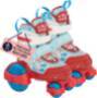 HUDORA Rollschuh My First Quad LED, Girl, Gr. 26-29