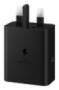 Samsung Mobilfunkzubehör Samsung Galaxy Power Adapter USB Type C 65W Black w/o Cabl (EP-T6010NBEGWW)