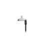 Kensington Slim N17 2.0 Keyed Laptop Lock for Wedge-Shaped Slots - 1.83 m - Kensington - Key - Carbon steel - Black - Silver