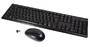 LogiLink ID0104 - Full-size (100%) - Wireless - RF Wireless - QWERTZ - Black - Mouse included