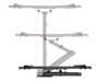 LogiLink BP0112 - 200 x 100 mm - 400 x 400 mm - -5 - 13° - -90 - 90° - Acrylonitrile butadiene styrene (ABS),Plastic,Steel - Black