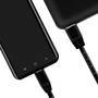 LogiLink CU0157 - 1 m - USB A - USB C - USB 2.0 - Black