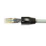 LogiLink MP0070 - RJ-45 - Silver - Cat6a - S/UTP (STP) - Gold - 6.5 mm