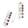 LogiLink LPS252 - 1.5 m - 4 AC outlet(s) - Indoor - Type F - Type F - IP20