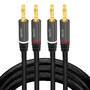 Logilink Lautsprecherkabel, 2x2.50 mm2 + Bananenstecker 3m (CA1210)