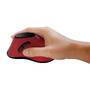 LogiLink TI020 - Right-hand - Vertical design - Optical - RF Wireless - 1200 DPI - Black,Red