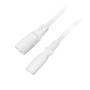 LogiLink 2m - IEC 60320-C8/IEC 60320-C7 - 2 m - C8 coupler - C7 coupler - White