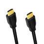 Logilink HDMI-Kabel A/M zu A/M, 4K/60 Hz, CCS, schwarz, 1,0m (CH0100)