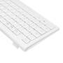 LogiLink Keyboard Mouse Combo wireless - Standard - Wireless - USB - White - Mouse included