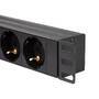 Logilink Steckdosenleiste 8-fach  CEE7/3+2 USB, mit Ü-Schutz (PDU8C02)