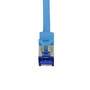 Logilink Patchkabel Ultraflex, Cat.6A, S/FTP, blau, 10 m (C6A096S)