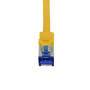 Logilink Patchkabel Ultraflex, Cat.6A, S/FTP, gelb, 1,5 m (C6A047S)
