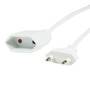 LogiLink 2m - 2xCEE 7/16 - 2 m - CEE7/16 - CEE7/16 - White