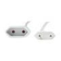 LogiLink 2m - 2xCEE 7/16 - 2 m - CEE7/16 - CEE7/16 - White