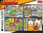 Trefl S.A. Puzzle 4x250 - Garfield