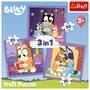 Trefl S.A. 3 in 1 Puzzle  Bluey
