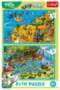 Trefl S.A. Puzzle 2 x 70  Tiere