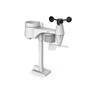 Alecto Professionelle Wetterstation mit Funksensor schwarz