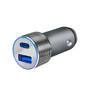 Logilink USB Kfz Ladeadapter 2Port 1xUSB-C PD,1xUSB-A QC,36W (PA0252)