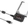 LogiLink AU0006C - USB Type-A - IDE/ATA - SATA - Black - PC - 1.2 m - China
