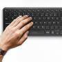 Logilink Tastatur Wireless mit Touchpad, 2,4 GHz, schwarz (ID0188)