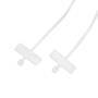LogiLink KAB0069 - Cable tie mount - Desk - Transparent