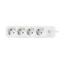 LogiLink LPS245 - 1.5 m - 4 AC outlet(s) - Indoor - Type F - Type F - IP20