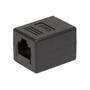 LogiLink NP0034 - Flat - Black - RJ-45 - RJ-45 - Female - Plastic