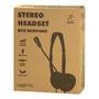 Logilink Stereo-Headset, 1x 3,5-mm-Klinke Bügelmikro Eco-Box (HS0055)