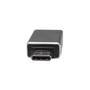 Logilink USB 3.2 Gen1 Type-C Adapter, C/M zu USB-A/F, silber (AU0042)