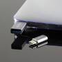 Logilink USB 3.2 Gen1 Type-C Adapter, C/M zu USB-A/F, silber (AU0042)
