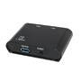 LogiLink UA0216 - USB 3.2 Gen 1 (3.1 Gen 1) Type-B - USB 3.2 Gen 1 (3.1 Gen 1) Type-A - 5000 Mbit/s - Black - Plastic - RoHS