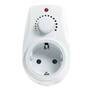 LogiLink PA0151 - Dimmer - Mountable - Rotary - White - Europlug - Europlug