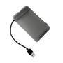 LogiLink AU0037 - HDD/SSD enclosure - 2.5" - Serial ATA III - USB connectivity - Gray