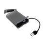 LogiLink AU0037 - HDD/SSD enclosure - 2.5" - Serial ATA III - USB connectivity - Gray