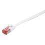 LogiLink CF2061S - 3 m - Cat6 - F/UTP (FTP) - RJ-45 - RJ-45 - White