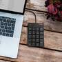 Logilink Keypad mit USB-A Anschluss schwarz (ID0184)