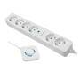 LogiLink LPS271 - Steckdosenleiste 6-fach 4 mit Fußschalter 6x CEE 7/3 1.5 m - Power Strip