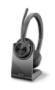 HP Poly Voyager 4320 UC Stereo USB-A Headset +BT700 USB-A Adapter +Charging Stand Bluetooth headset 