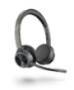 HP Poly Voyager 4320 UC Stereo USB-A Headset +BT700 USB-A Adapter +Charging Stand Bluetooth headset 
