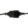 LogiLink 1m - 2xCEE 7/16 - 1 m - CEE7/16 - CEE7/16 - Black