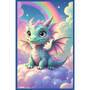 Trefl S.A. Puzzle 3 x 50  Einhorn bunte Welt