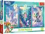 Trefl S.A. Puzzle 3 x 50  Einhorn bunte Welt