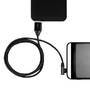 LogiLink CU0137 - 0.3 m - USB A - USB C - USB 2.0 - 480 Mbit/s - Black